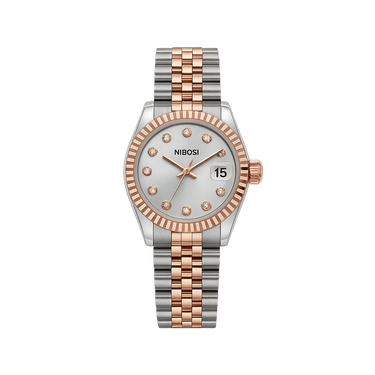 Watch Nibosi Rose Gold Steel Elite