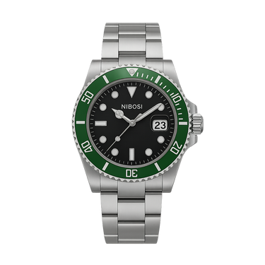 Watch Nibosi Black Steel Select