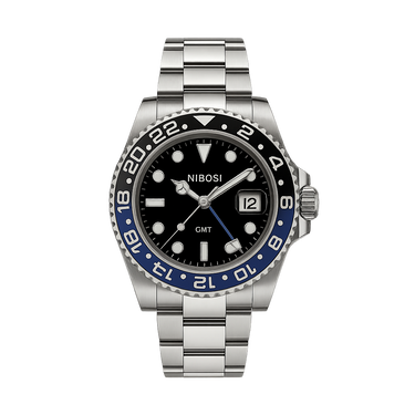 Watch Nibosi Black Steel Elite