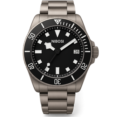 Watch Nibosi Rose Gold Titanium Pro