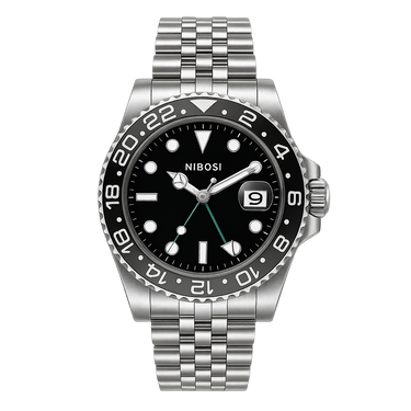 Watch Nibosi Black Steel Studio