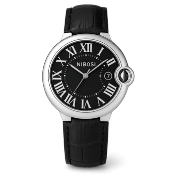 Watch Nibosi Black Steel Pro