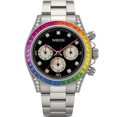Watch Nibosi Rose Gold Steel Classic