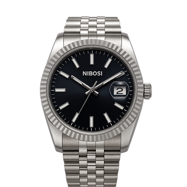 Watch Nibosi Black Steel Select
