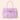 Translucent Jelly Tote Bag in Lavender Sorbet