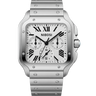 Watch Nibosi Silver Steel Elite