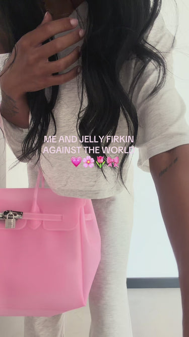 Jello Tote Pink | Jelly Firkin - imagem 4