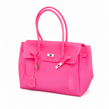 Jello Tote Barbie Pink | Jelly Firkin - imagem 4
