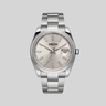 Watch Nibosi Silver Steel Studio