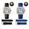 Watch Nibosi Black Leather Line