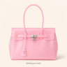 Translucent Jelly Tote Bag in Bubblegum Pink