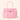 Translucent Jelly Tote Bag in Bubblegum Pink
