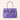 Translucent Jelly Tote Bag in Grape Jelly