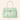 Translucent Jelly Tote Bag in Mint Sorbet