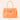 Translucent Jelly Tote Bag in Peach Sorbet